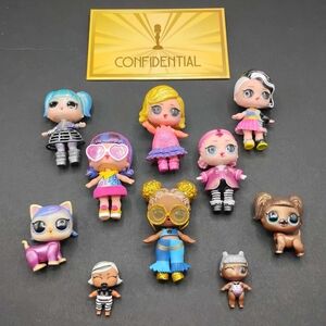 LOL Surprise Movie Magic Dolls Lot of 11 Figures Accessories MGA Collectibles